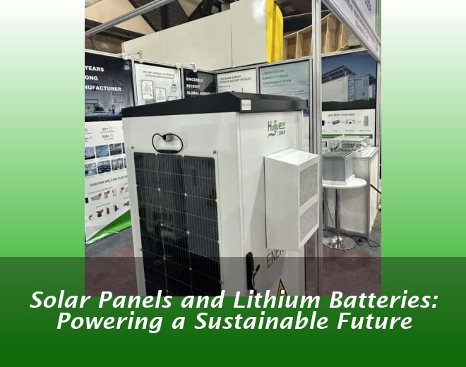 Solar Panels and Lithium Batteries: Powering a Sustainable Future